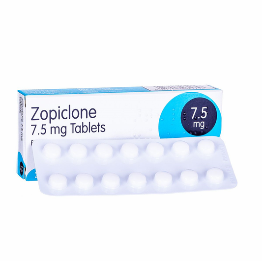 Zopiclone 7.5mg x 10 strips of 10 -100 pills